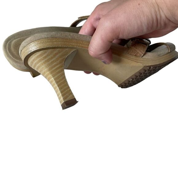 Vintage Y2K Emergency Exit Strappy Heels Sandals - Picture 4 of 5